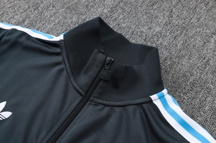 2025-26 Argentina Dark gray Kids Jacket Tracksuit#E2562(童装)