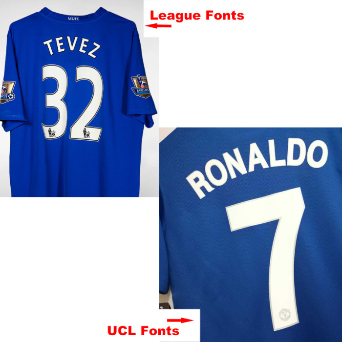 2008-2009 Man Utd Away Retro Soccer Jersey