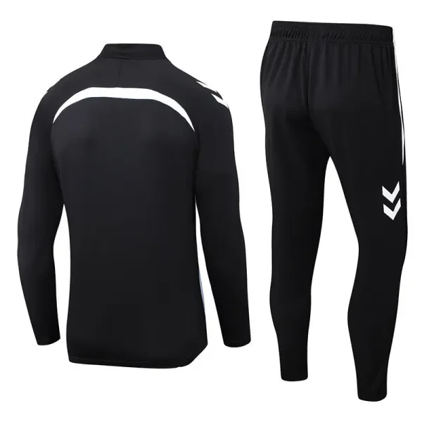 25-26 Real Betis Black Half Pull Tracksuit (半拉链)