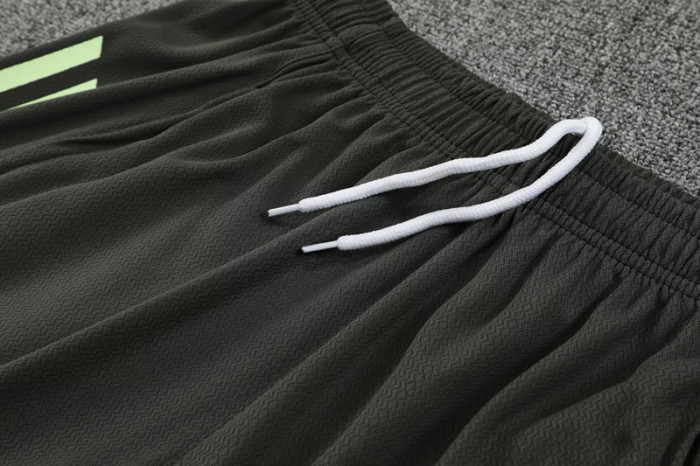 25-26 RMA Army green Tank top and shorts suit