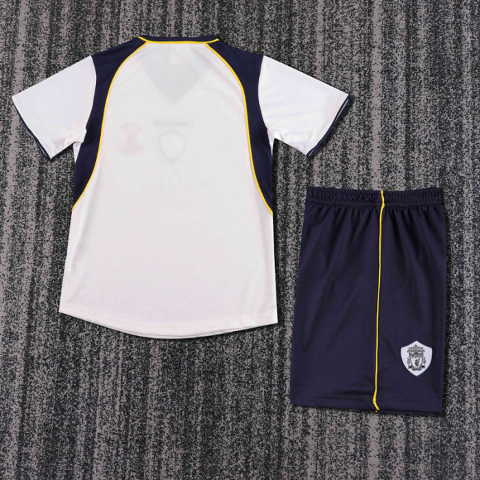 2001-2002 LIV Away Kids Retro Soccer Jersey