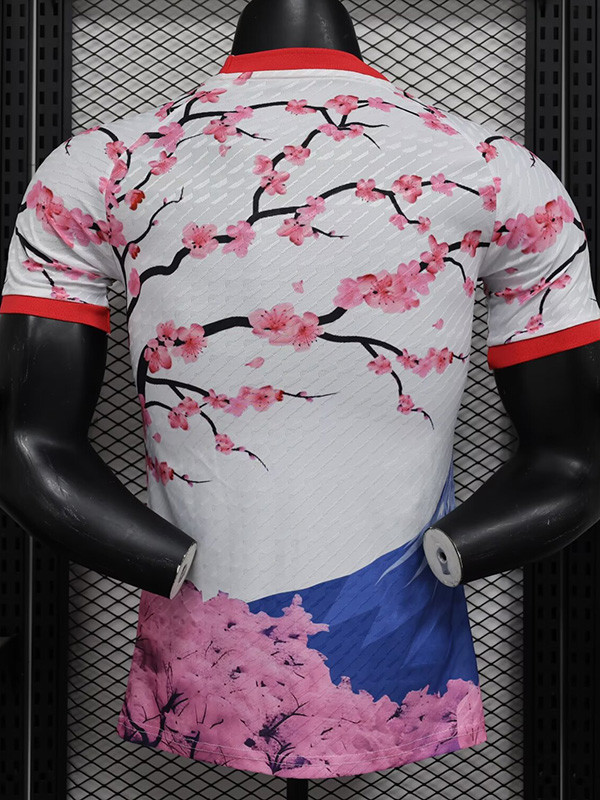 24-25 Japan Red White Special Edition Player Version Soccer Jersey *Y3梅花