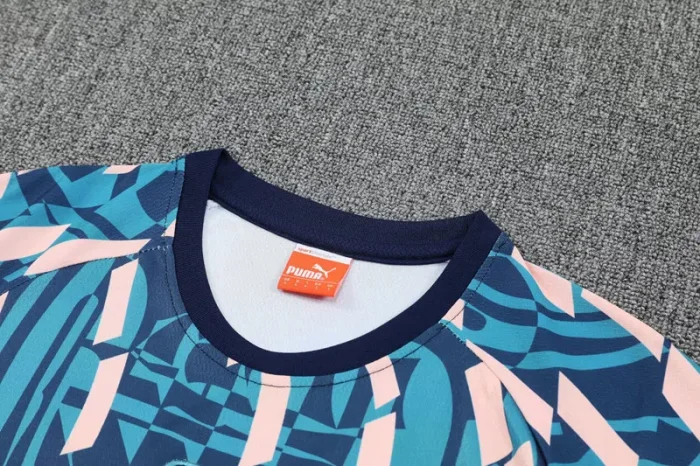 25-26 Man City Lake blue Training Short Suit
