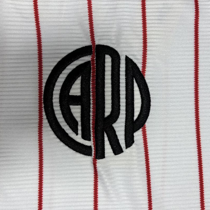 2025-26 River Plate White Casual Edition Baseball Jersey