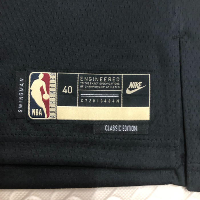 22-23 SA Spurs PARKER #9 Black Top Quality Hot Pressing NBA Jersey (Retro Logo)