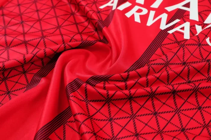 2025-26 PSG Red Half Pull Tracksuit (半拉链)