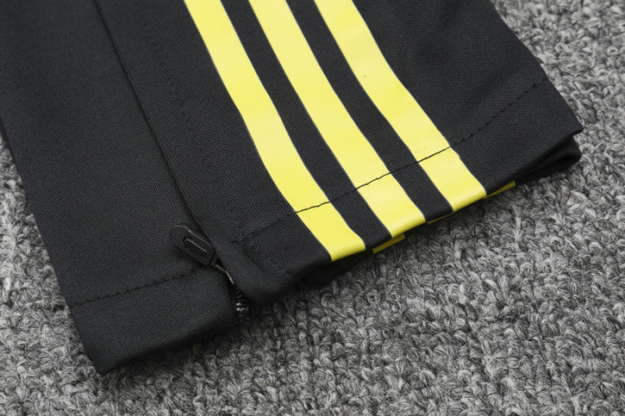 24-25 Flamengo Yellow Half Pull Tracksuit (半拉链)