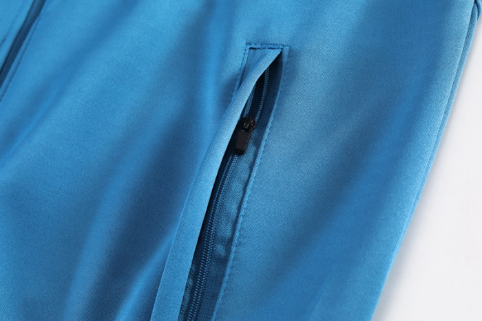 24-25 Club America Blue Jacket Tracksuit #01