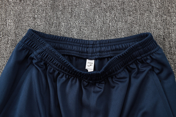 2024 JOM Light blue Half Pull Tracksuit (半拉链)