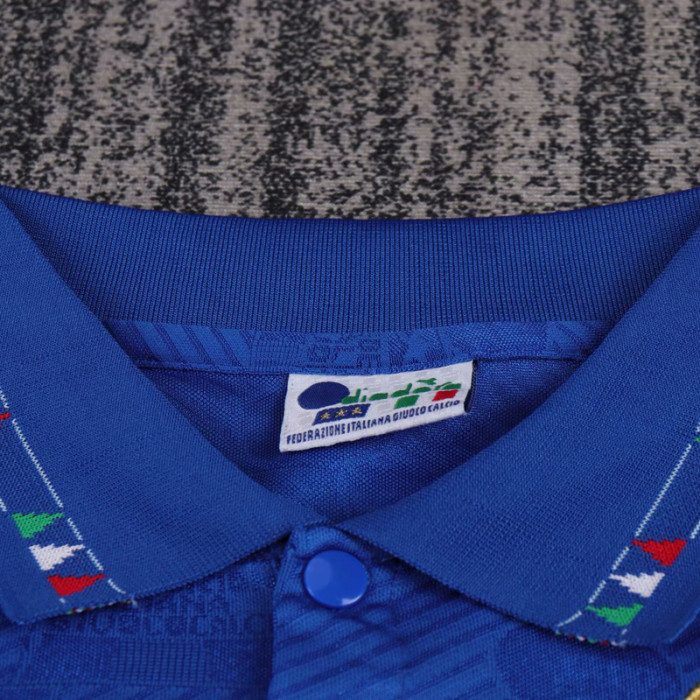 1994 Italy Home Kids Retro Soccer Jersey