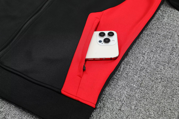 25-26 ACM Black red Jacket Tracksuit