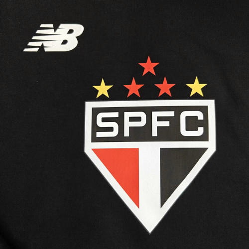 24-25 Sao Paulo Black Hoody 黑色(加绒)