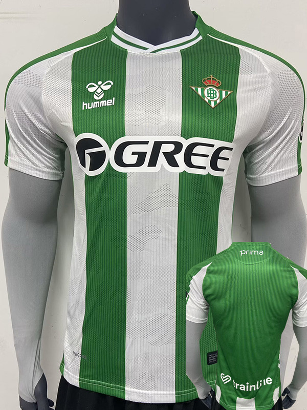 25-26 Real Betis Home Player Version Soccer Jersey