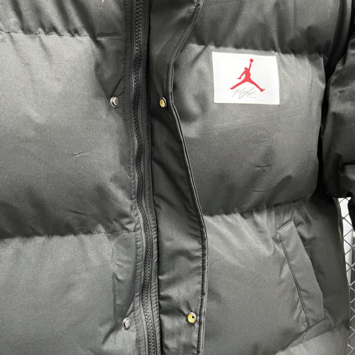 24-25 MF1 Jordan Black Hooded Cotton Coat (棉衣红标)