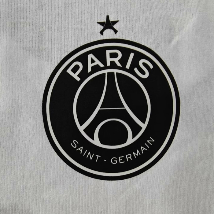 2025 PSG White High Quality Casual T-shirt #圆领