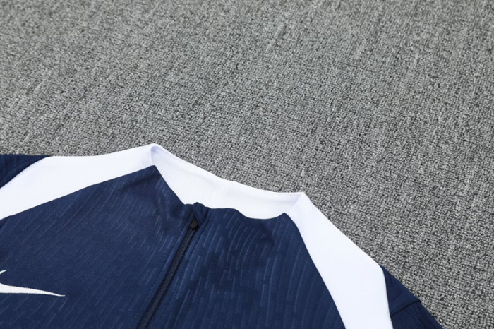 25-26 INT Royal blue Half Pull Tracksuit (半拉链)
