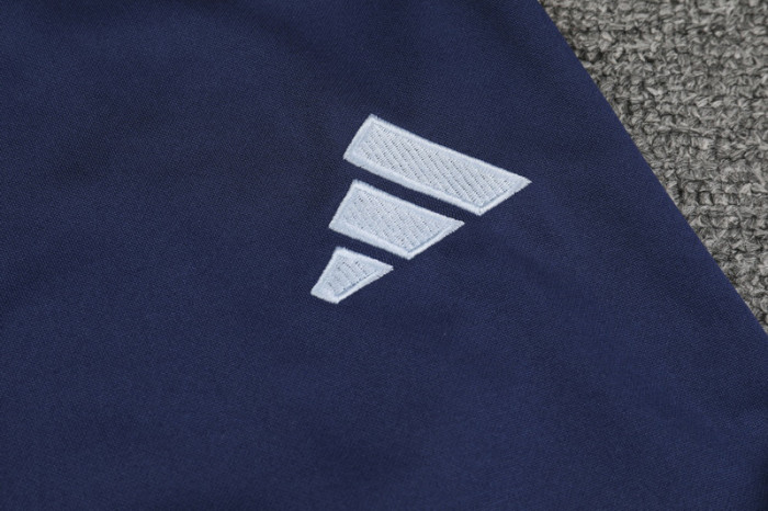 24-25 RMA Blue Yellow Kids Half Pull Tracksuit (童装)(半拉链)