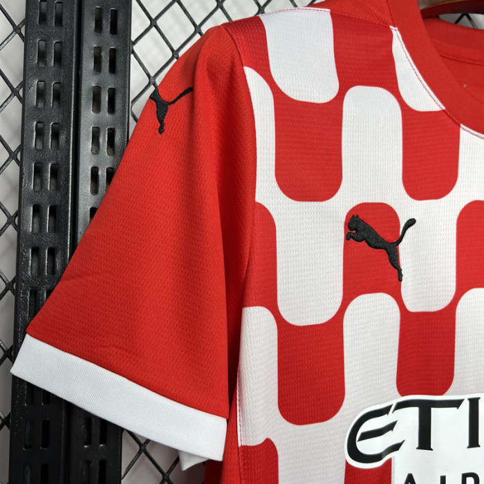 24-25 Girona Home Fans Soccer Jersey