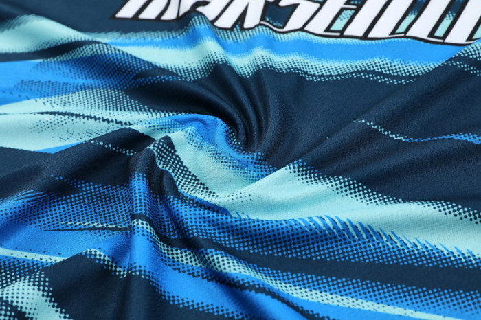 25-26 Marseille Lake blue Training Short Suit