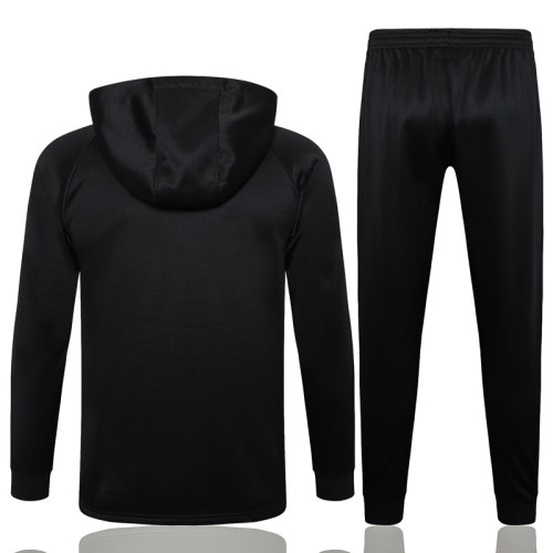 24-25 INT Black Hoodie Jacket Tracksuit #F594