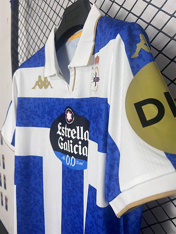 2025-26 La Coruna Home Fans Soccer Jersey