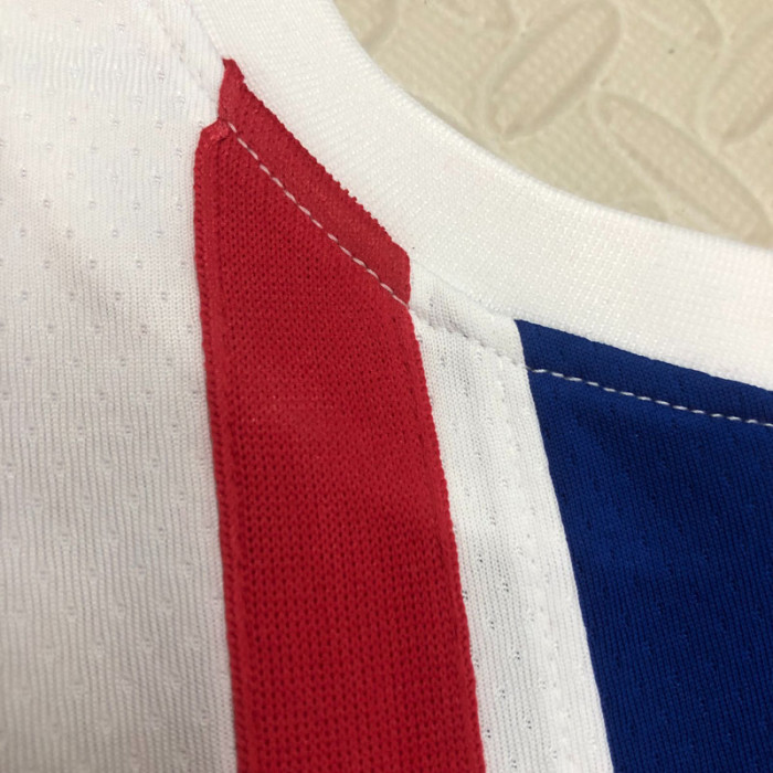 22-23 Nets DURANT #7 White Top Quality Hot Pressing NBA Jersey (Retro Logo)