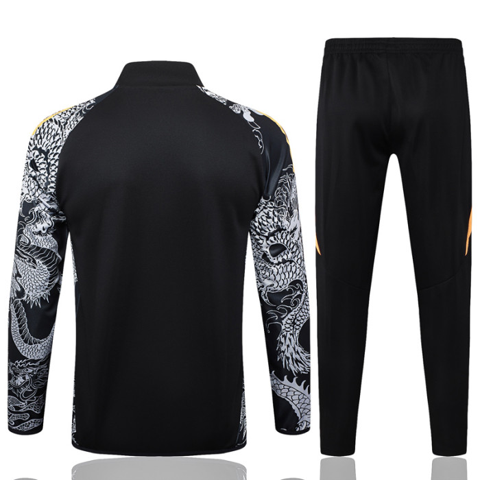 24-25 RMA Black Jacket Tracksuit #A797(喷墨龙)