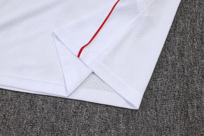 2025-26 Ajax White Polo Tracksuit #C2559