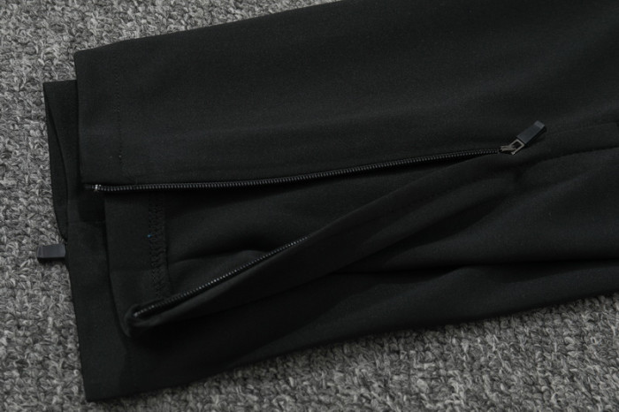 2024 Napoli Red Black Half Pull Tracksuit (半拉链)