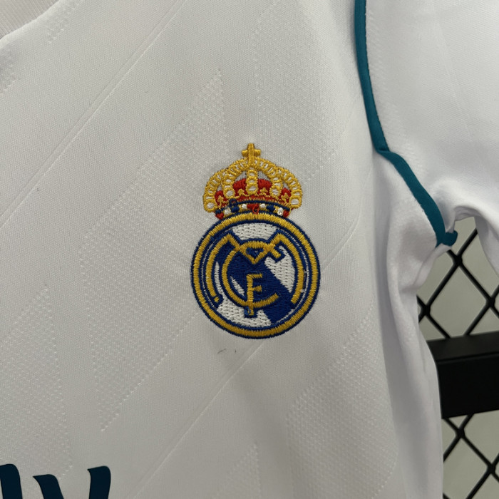 2017-2018 RMA Home Kids Retro Soccer Jersey