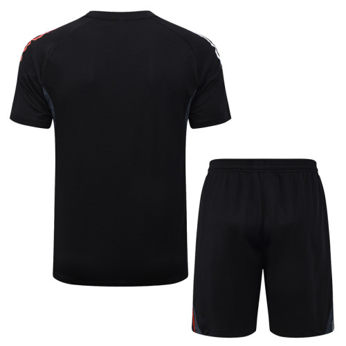 2025-26 Ajax Black Training Short Suit #D25149