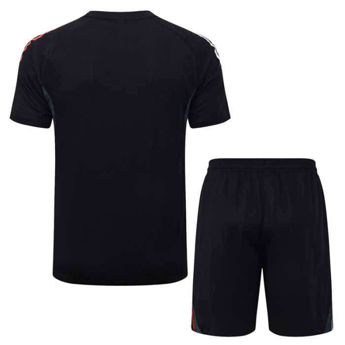 2025-26 Ajax Black Training Short Suit #D25149
