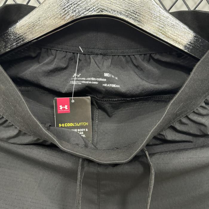 D3301 UA Black Casual Short Pants