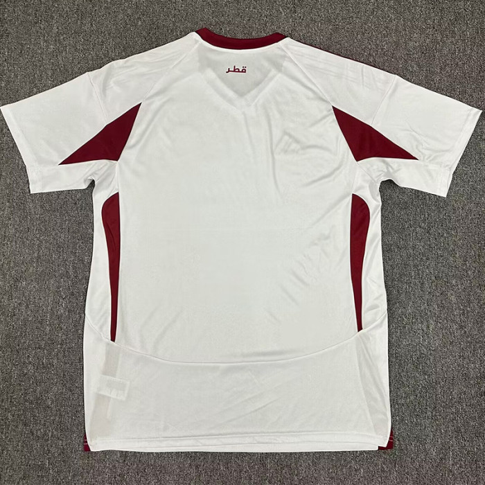 24-25 Qatar Away Fans Soccer Jersey