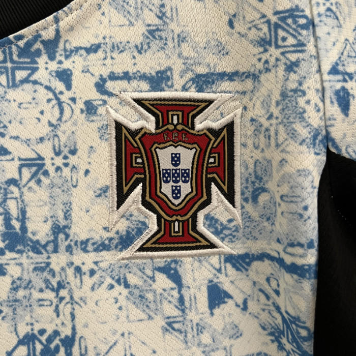 24-25 Portugal Away Kids Soccer Jersey