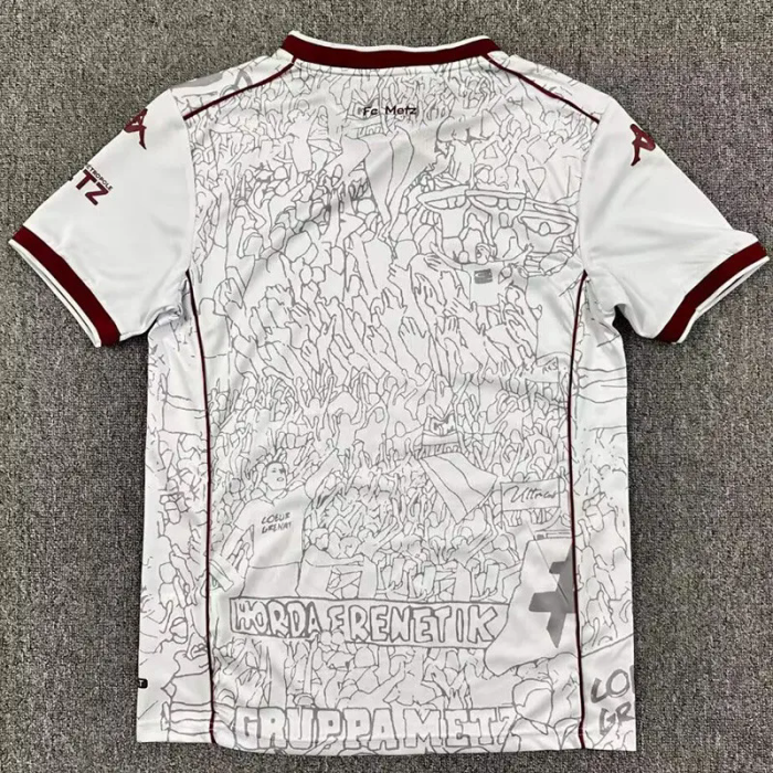 2025-26 Metz Away Fans Soccer Jersey