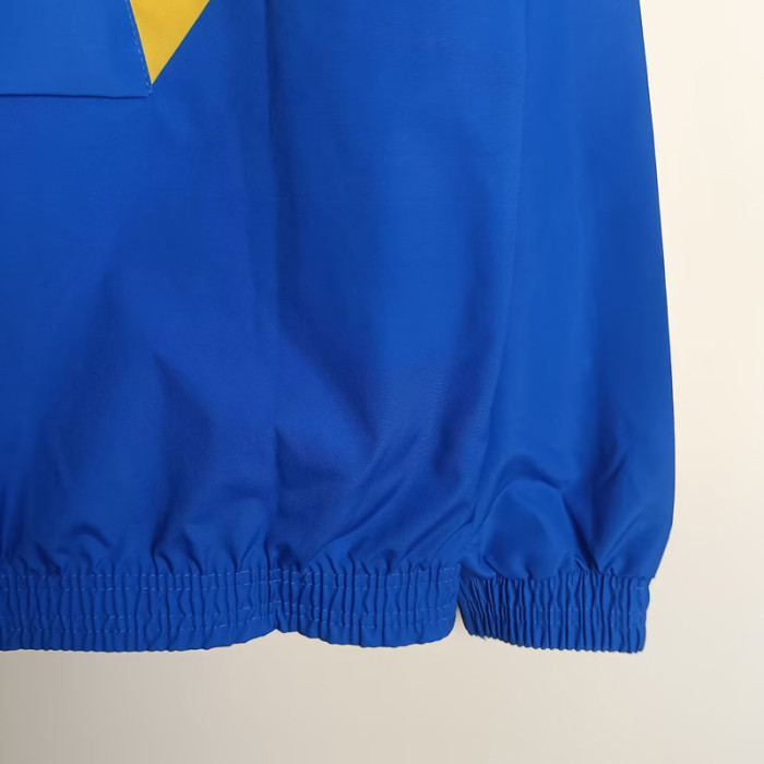 24-25 Leeds United Blue Windbreaker (黄边)