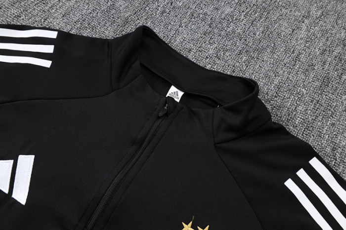 25-26 Argentina Black Half Pull Tracksuit (半拉链)