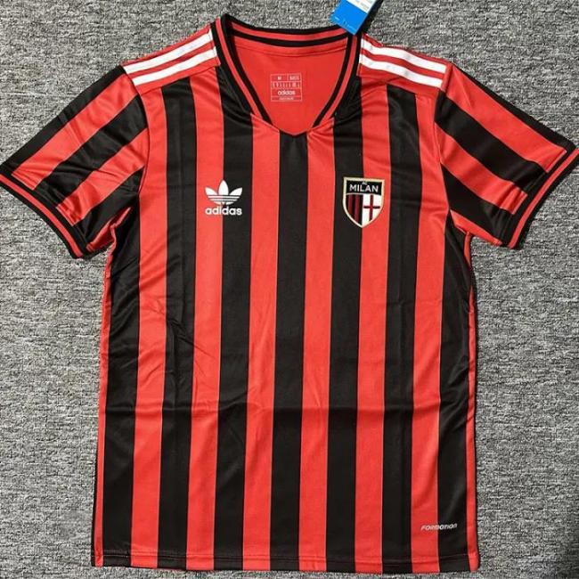 24-25 ACM Red Black Special Retro Edition Fans Soccer Jersey
