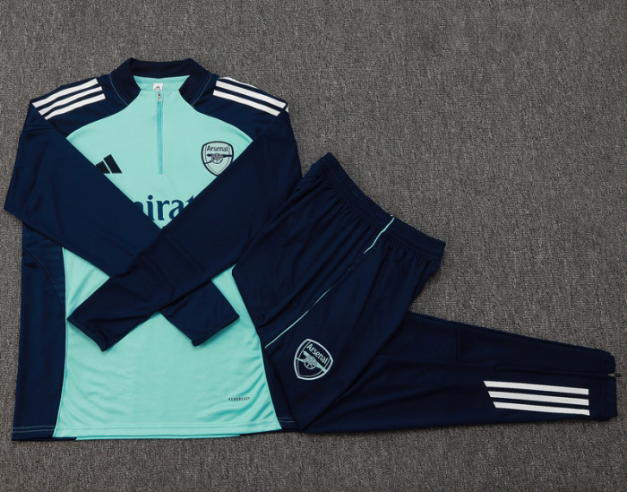 2025-26 ARS Light green Kids Half Pull Tracksuit#E2533(童装)(半拉链)