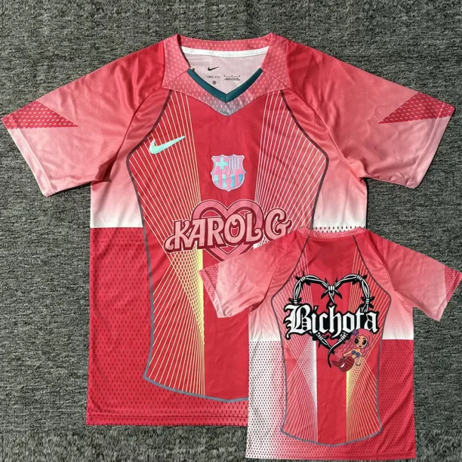 25-26 BAR Pink Concept Edition Training shirts (KA前后图)
