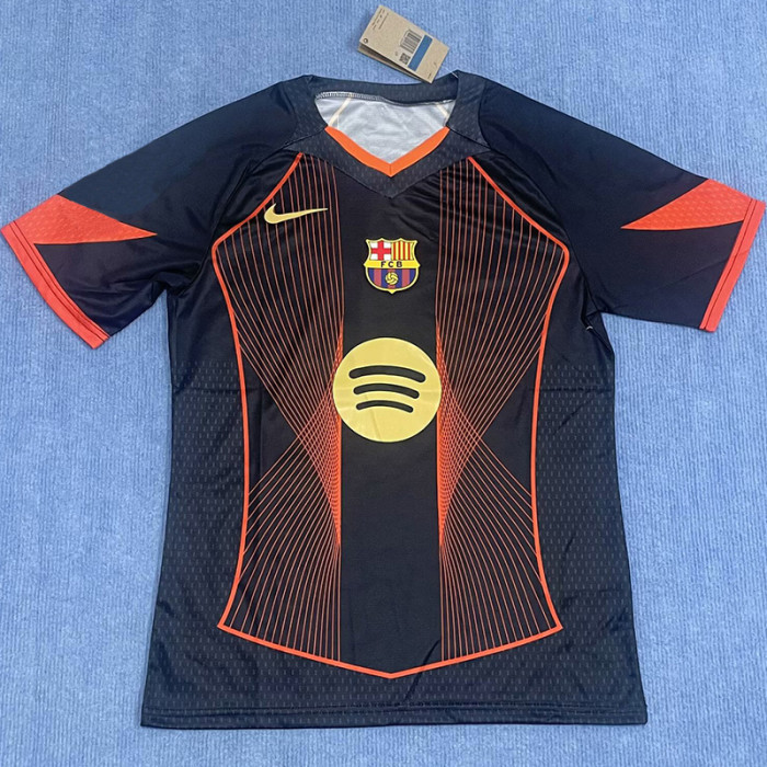 25-26 BAR Special Edition Black Red Fans Training Shirts