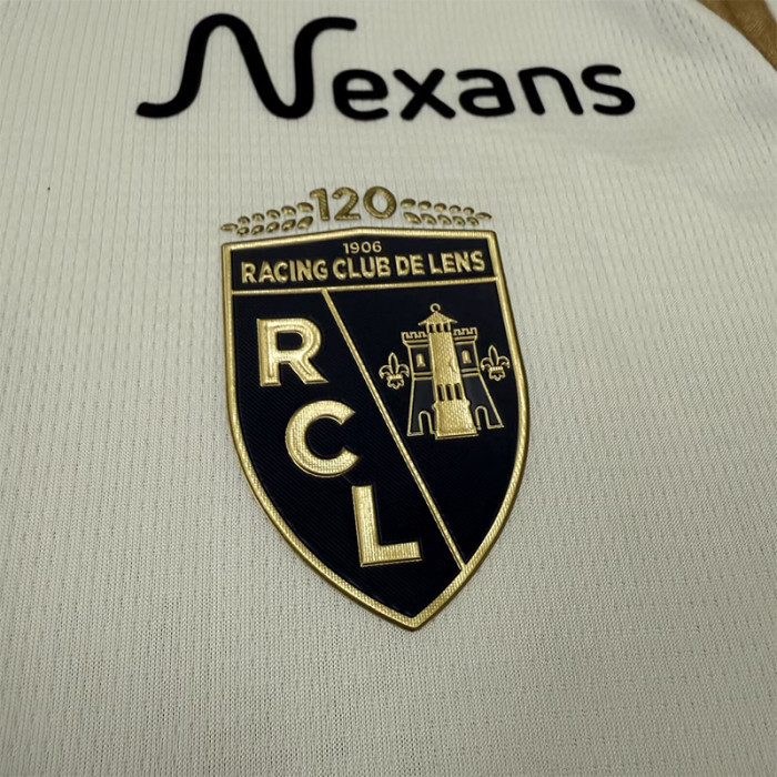 25-26 RC Lens Third Fans Soccer Jersey (全广告)