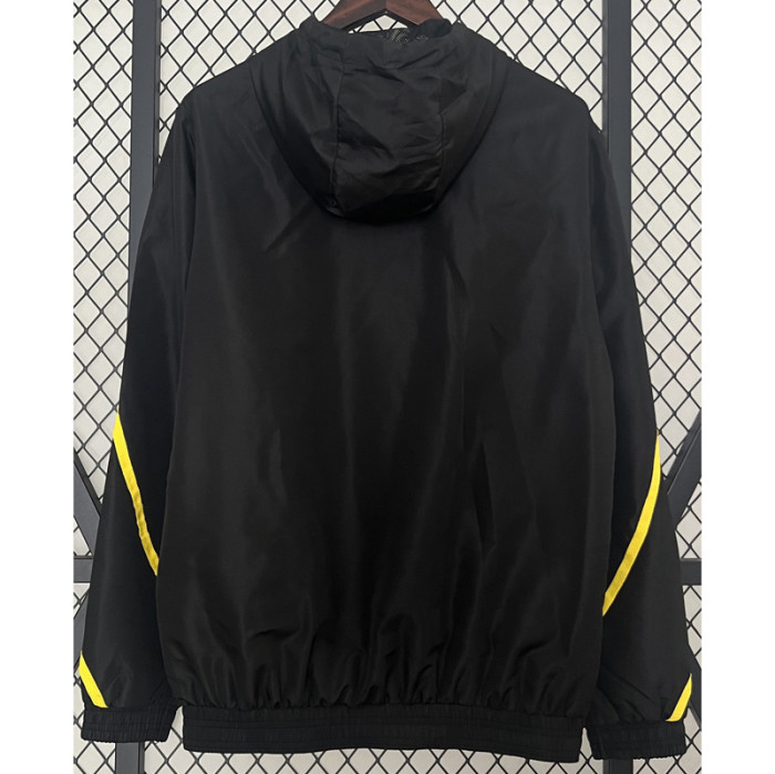 24-25 Dortmund Black Windbreaker