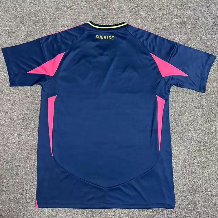 24-25 Sweden Away Fans Soccer Jersey