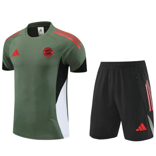 2025-26 Bayern Army green Training Short Suit