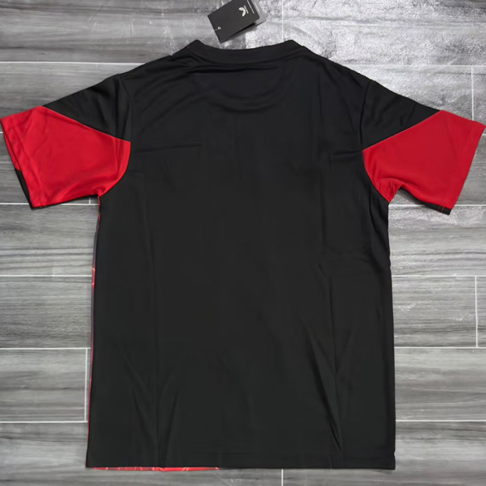 25-26 Bilbao Black Red Training shirts