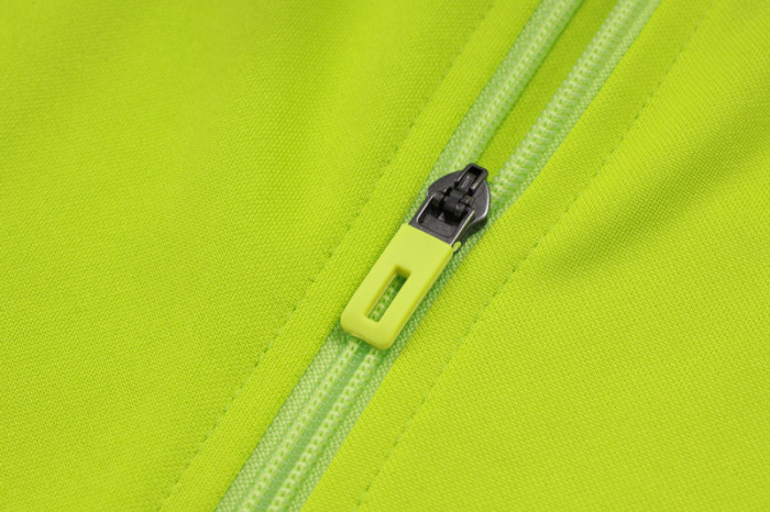 2025-26 RMA Grass green Kids Jacket Tracksuit#E2584(童装)