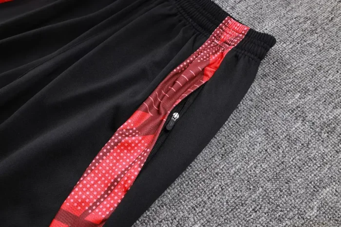 25-26 Man Utd Black Training Long Pants (Have Pocket)