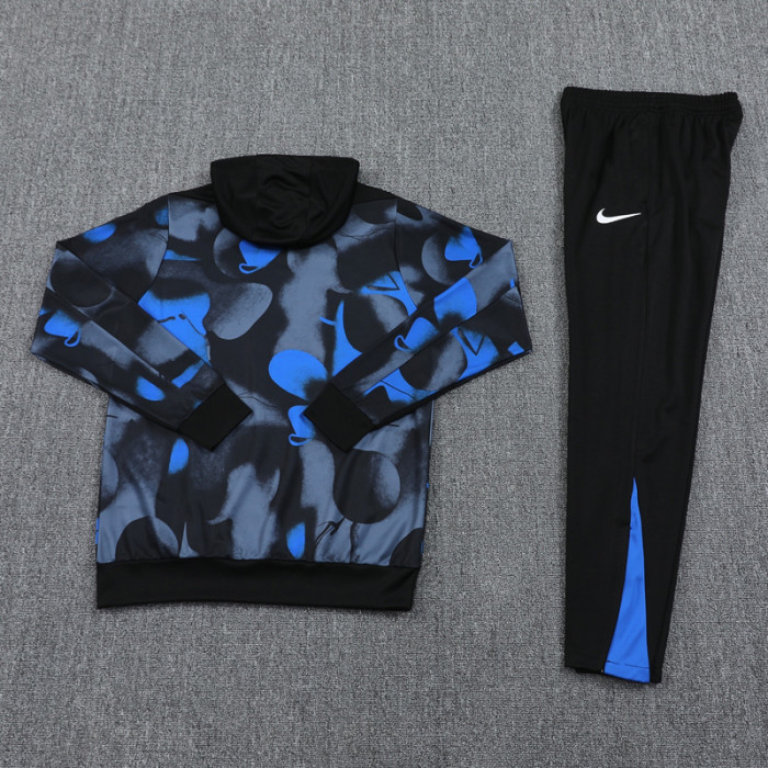 24-25 INT Grey blue Hoodie Tracksuit (卫衣套装)